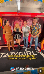 Fábio Gentil e Daniella prestigiam o São João de Caxias…