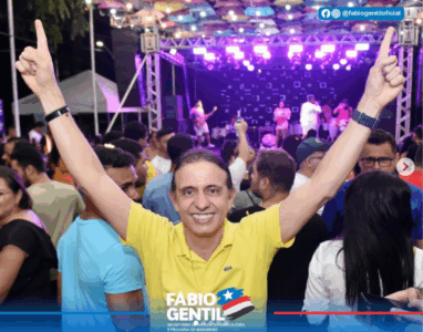 O líder Fábio Gentil e a alegria de prestigiar o Festival do Trabalhador em Caxias…