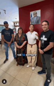 Gentils e Coutinhos mais unidos do que nunca em Caxias…