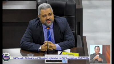 Vereador Elizeu Tantan vota pela aprovação do projeto de Plano de Cargos, Carreiras e Remuneração dos Agentes Comunitários de Saúde de Pinheiro