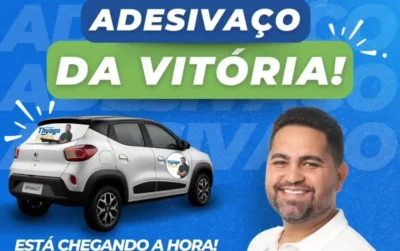 Vereador Thyago Freitas lança campanha à reeleição em São Luís com mega ação de adesivação de veículos