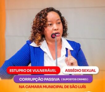 Neste Dia das Mulheres, a vereadora Silvana Noely relembra supostos crimes praticados pelo vereador Domingos Paz