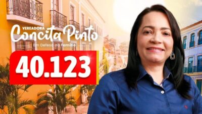 Agora é Oficial! Concita Pinto dá início à caminhada rumo ao seu terceiro mandato como vereadora de São Luís