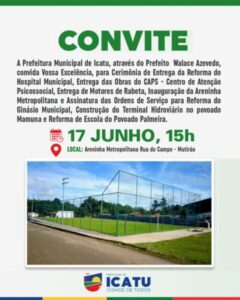 Icatu: Nesta sexta-feira (17) o município estará em festa