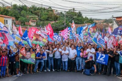 Weverton Rocha comanda caminhada no Bairro do Coroadinho