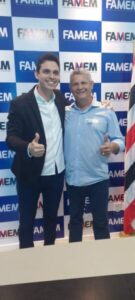Prefeito de Icatu parabeniza novo presidente da FAMEM