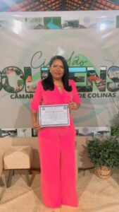Francilene Melo é cidadã colinense