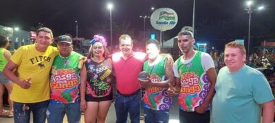 Em Santa Rita, brindes premiam brincadeiras carnavalescas