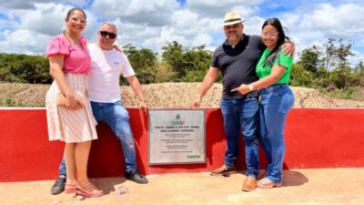 Secretário Elizeu de Tantan participa de entrega da ponte José Gabriel Ferreira no povoado Ave Maria