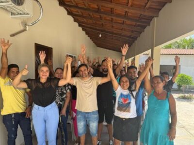 São Benedito do Rio Preto: servidores apoiam reeleição de Wallas Rocha