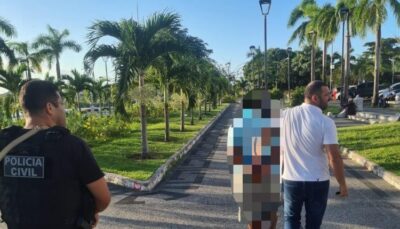 NO CENTRO DE SÃO LUÍS, POLÍCIA CIVIL PRENDE SUSPEITO DE PARTICIPAÇÃO EM SEQUESTRO DE EMPRESÁRIO