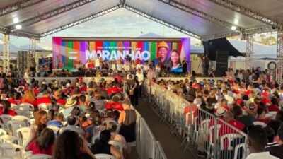 Iracema Vale participa de solenidade com o presidente Lula para anúncio de investimentos no Maranhão
