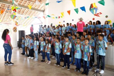 Gedema promove manhã junina com apresentações de alunos do programa Sol Nascente