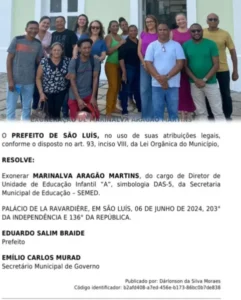 Prefeito Eduardo Braide é acusado de fechar escola no Alto da Esperança por retaliação política a família local