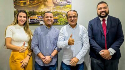 Prefeito Inaldo Pereira reconhece deputado Pará Figueiredo como um grande parceiro da cidade de Paço do Lumiar