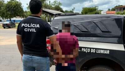 NA REGIÃO METROPOLITANA DE SÃO LUÍS, POLÍCIA CIVIL PRENDE SUSPEITO DE ESTUPRAR CRIANÇA DE 10 ANOS