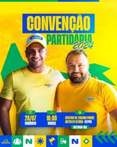Matinha vai estremecer! Narlon Silva realizará maior Convenção Partidária da história do município dia 28 julho
