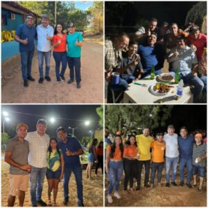 Ao lado do prefeito Dr. Alexandre, Magão visita zona rural de São João dos Patos