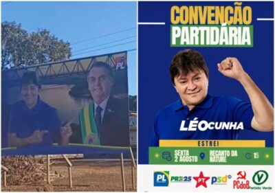 Em Estreito no Maranhão, prefeito que se diz bolsonarista do PL, faz coligação com Partido Comunista e PT