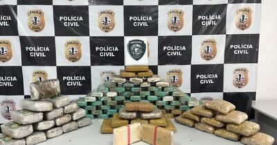 Polícia Civil apreende 160kg de cocaína maconha e crack em Itapecuru-Mirim; três são presos