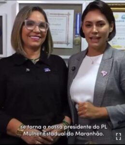 Michelle Bolsonaro destitui Detinha e coloca Flávia Berthier no comando do PL Mulher