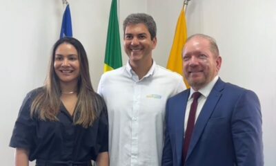 Othelino e Ana Paula são recebidos por Braide em São Luís