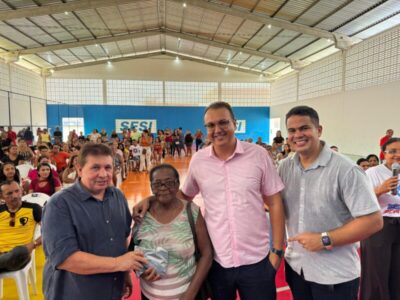Deputado Ariston participa da entrega de óculos em Rosário e Morros