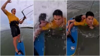 Salvamento feito por atleta maranhense ganha destaque nacional