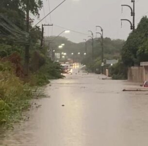Temporal castiga municípios da Grande Ilha; Só Braide meteu a cara