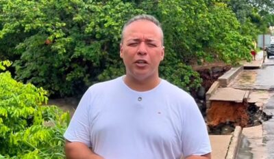 Em Paço, Fred Campos cobra Sinfra por problemas em rodovias estaduais