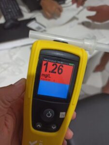 Motociclista embriagado é detido pela PRF na BR-135