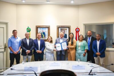 Prefeito Fred Campos e Governador Brandão assinam  Plano Diretor de Desenvolvimento Integrado da Região Metropolitana