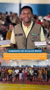 Deputado JP e Governo do Estado entregam mais de 600 óculos de grau em Imperatriz