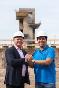 Obras do Complexo Aquático do Canhoteiro são retomadas após uma década de paralisação