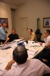 Prefeito Fred Campos se reúne com o governador Carlos Brandão para apresentar projetos estruturantes para Paço do Lumiar