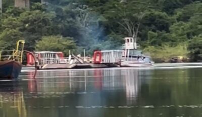Dois meses após queda de ponte, balsas entre Estreito e Aguiarnópolis começam a operar
