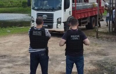 Polícia realiza operação contra quadrilha que roubou quase 700 botijões de gás em São João Batista e outras duas cidades do MA