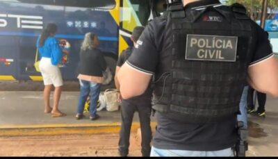 PC intensifica cerco contra circulação de armas e drogas na rodoviária de São Luís