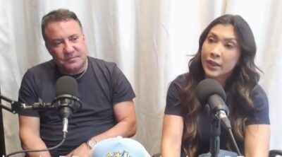 Em entrevista com o marido, Larissa DP se apresenta para disputa à Câmara