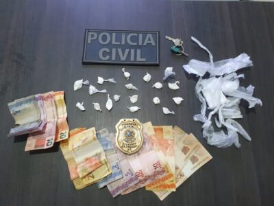 Homem é preso vendendo droga em frente a uma escola em Miranda do Norte