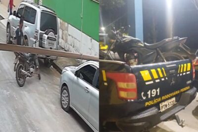 Homem furta moto e é preso após perseguição da PRF em São Luís