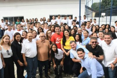 Ao lado de Jandira e Sebastião Madeira, Camarão representa Brandão em eventos do governo