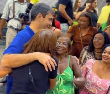 Eleições 2026: Ribamarenses tietam Eduardo Braide