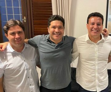 Felipe Camarão e Geraldo Júnior discutem projetos para as cidades da Baixada Maranhense