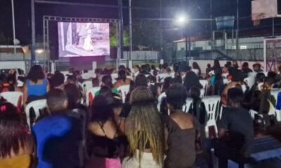 Com apoio da prefeitura de Cajapió, povoado Boa Esperança recebe edição de cinema itinerante