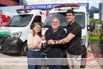 Iracema Vale participa da entrega de ambulâncias para Belágua, Ninas Rodrigues e São Benedito