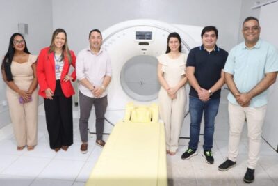 Prefeito André da RalpNet reinaugura Centro de Imagem Marlu Ribeiro, em Pinheiro