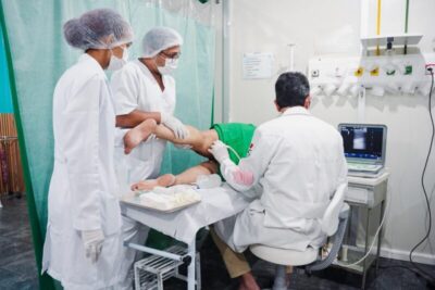 Com emenda de Ana Paula Lobato, mutirão de varizes é realizado em Pinheiro