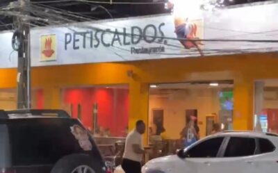 Homem se joga duas vezes na fiação elétrica e tenta assumir volante de viatura no Cohatrac