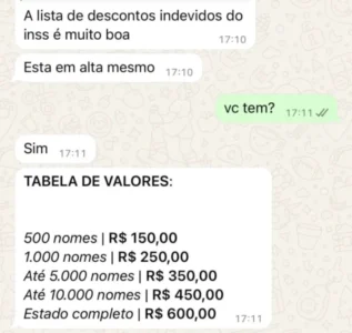 CNN flagra venda de listas do INSS com dados de aposentados